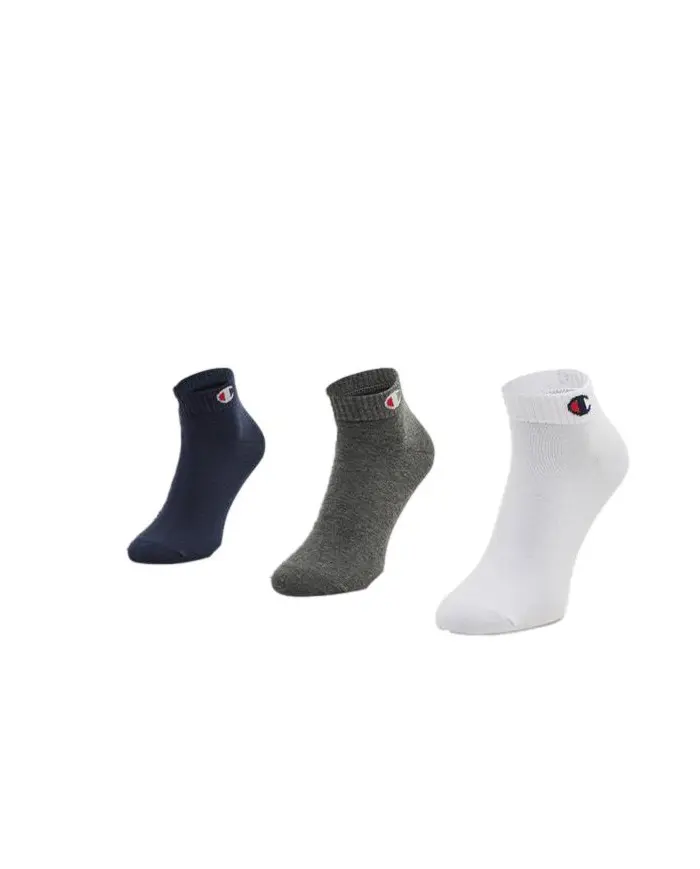 Champion Męskie Skarpety 3 Pack Quarter Socks U24559BS501 Biały | Sklep Monotox