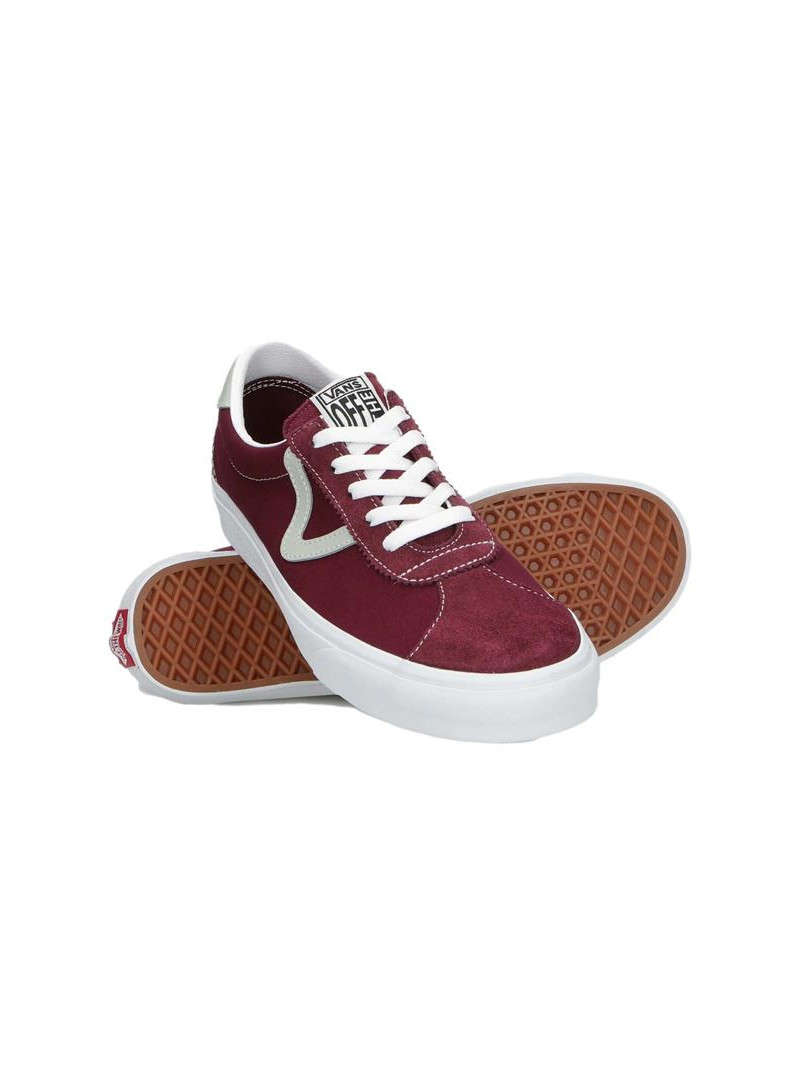 Vans Męskie Sneakersy Vans Sport VN0A4BU64PR1 Czerwony | Sklep Monotox