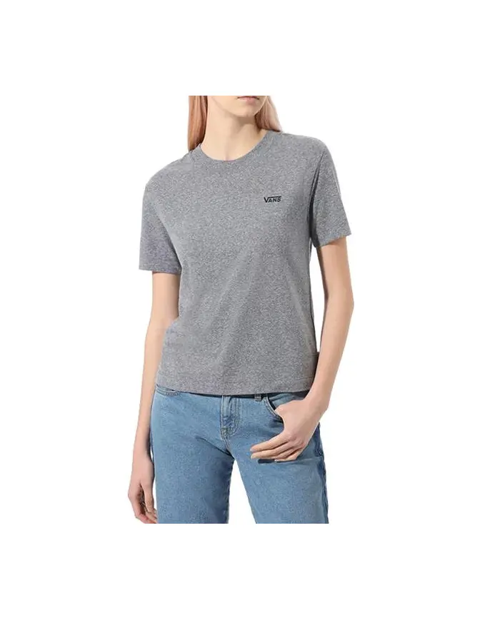 Vans Damski T-shirt Wm Junior V Boxy VN0A4MFL02F1 Szary | Sklep Monotox