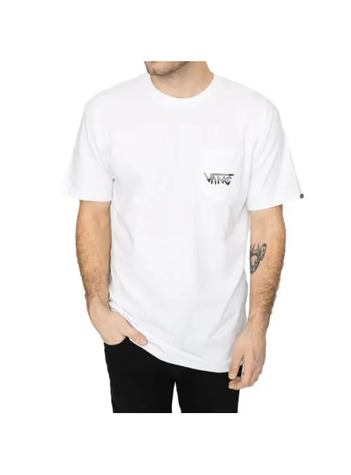 Vans Męski T-shirt Mn Rowan Zorilla Sku VN0A4MQDWHT1 Biały | Sklep Monotox
