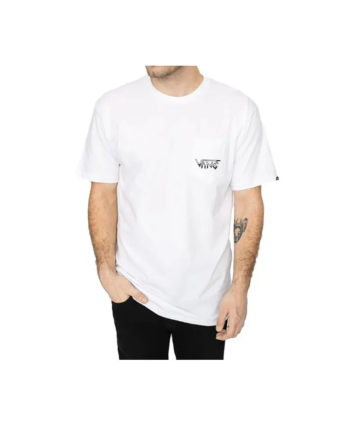 Vans Męski T-shirt Mn Rowan Zorilla Sku VN0A4MQDWHT1 Biały | Sklep Monotox