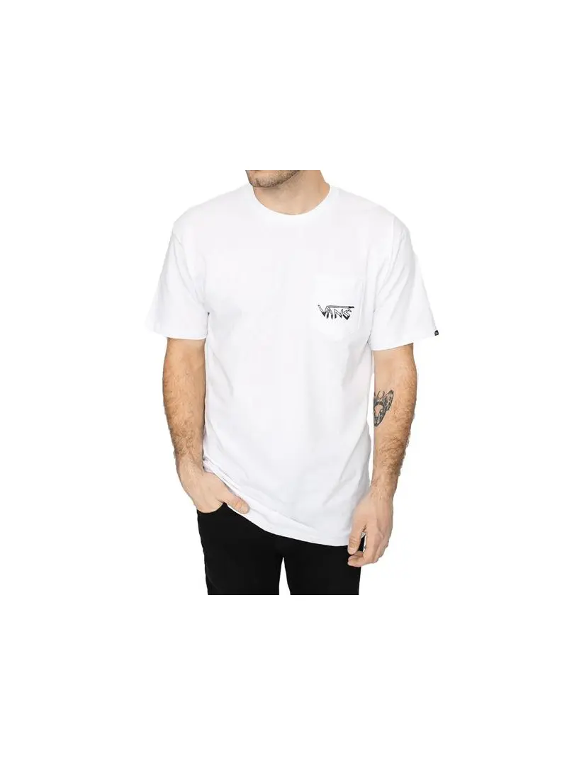 Vans Męski T-shirt Mn Rowan Zorilla Sku VN0A4MQDWHT1 Biały | Sklep Monotox