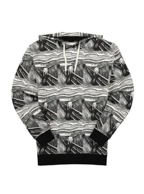 Vans Męska Bluza Mn Vans X Moma Munch VN0A4RQC1UB1 Czarny | Sklep Monotox