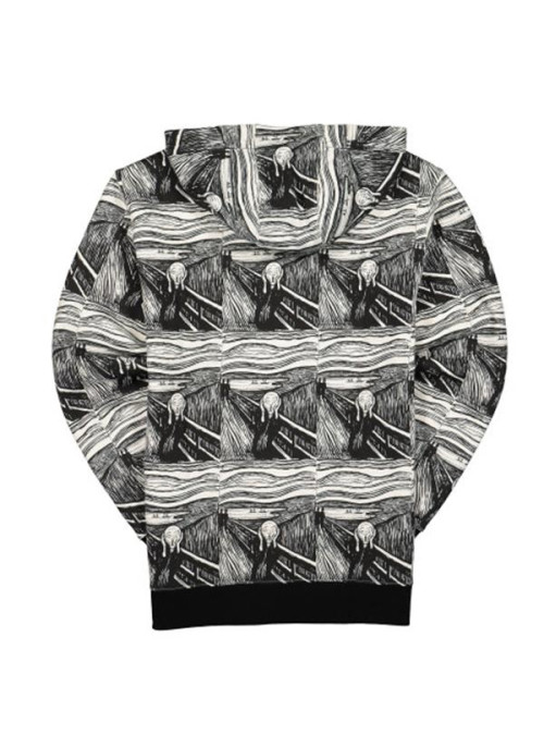 Vans Męska Bluza Mn Vans X Moma Munch VN0A4RQC1UB1 Czarny | Sklep Monotox