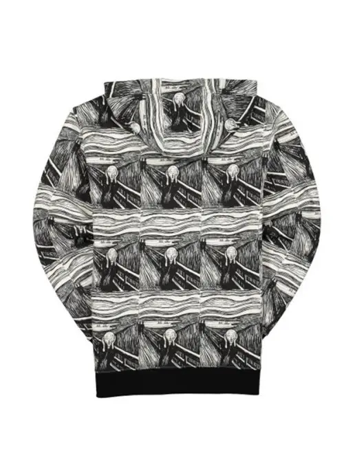 Vans Męska Bluza Mn Vans X Moma Munch VN0A4RQC1UB1 Czarny | Sklep Monotox