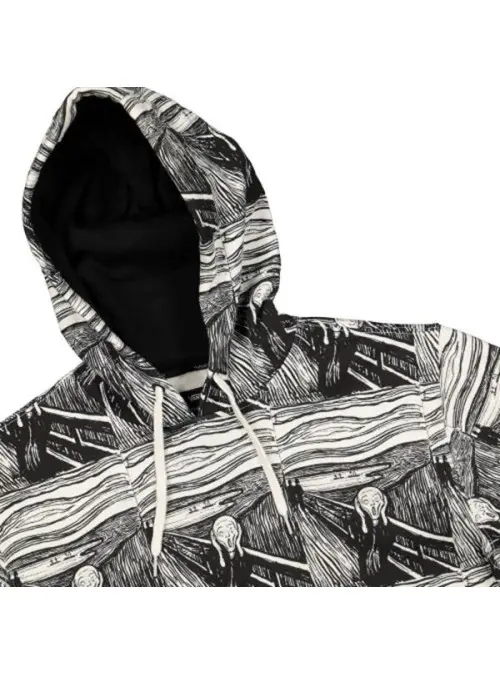 Vans Męska Bluza Mn Vans X Moma Munch VN0A4RQC1UB1 Czarny | Sklep Monotox