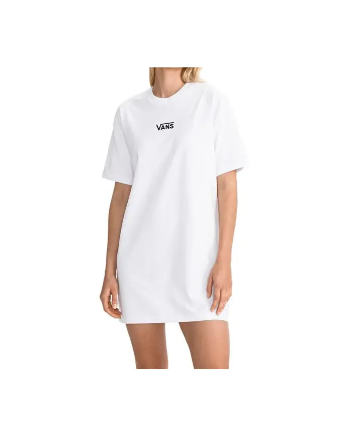 Vans Damski T-shirt Wm Center Vee Tee Dr VN0A4RU2WHT1 Biały | Sklep Monotox
