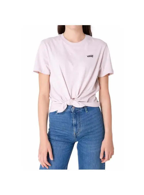 Vans Dziecięcy T-shirt Wm Junior V Knot Tee VN0A53Q69P11 Różowy | Sklep Monotox