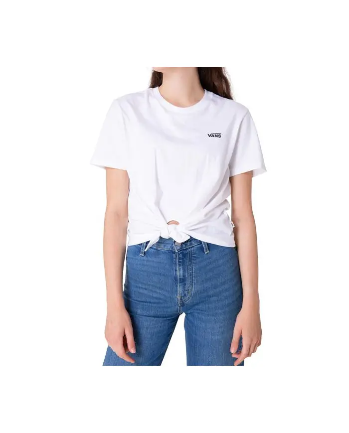 Vans Dziecięcy T-shirt Wm Junior V Knot Tee VN0A53Q6WHT1 Biały | Sklep Monotox