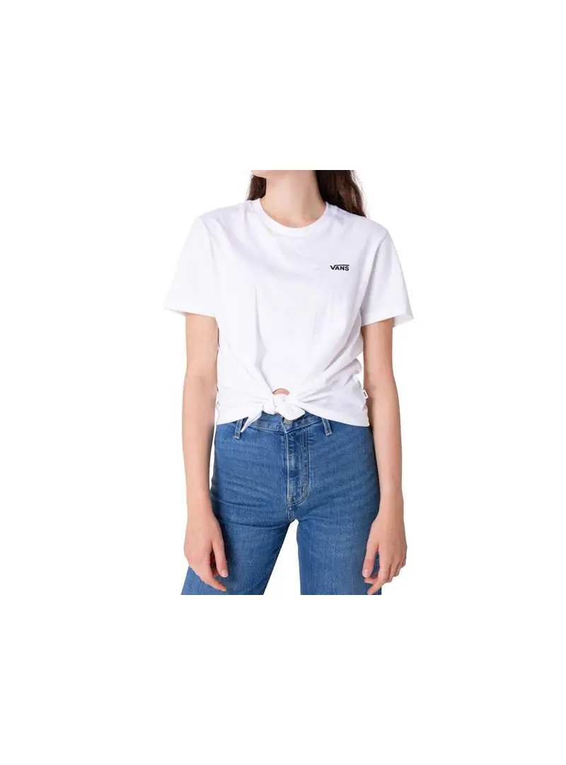 Vans Dziecięcy T-shirt Wm Junior V Knot Tee VN0A53Q6WHT1 Biały | Sklep Monotox