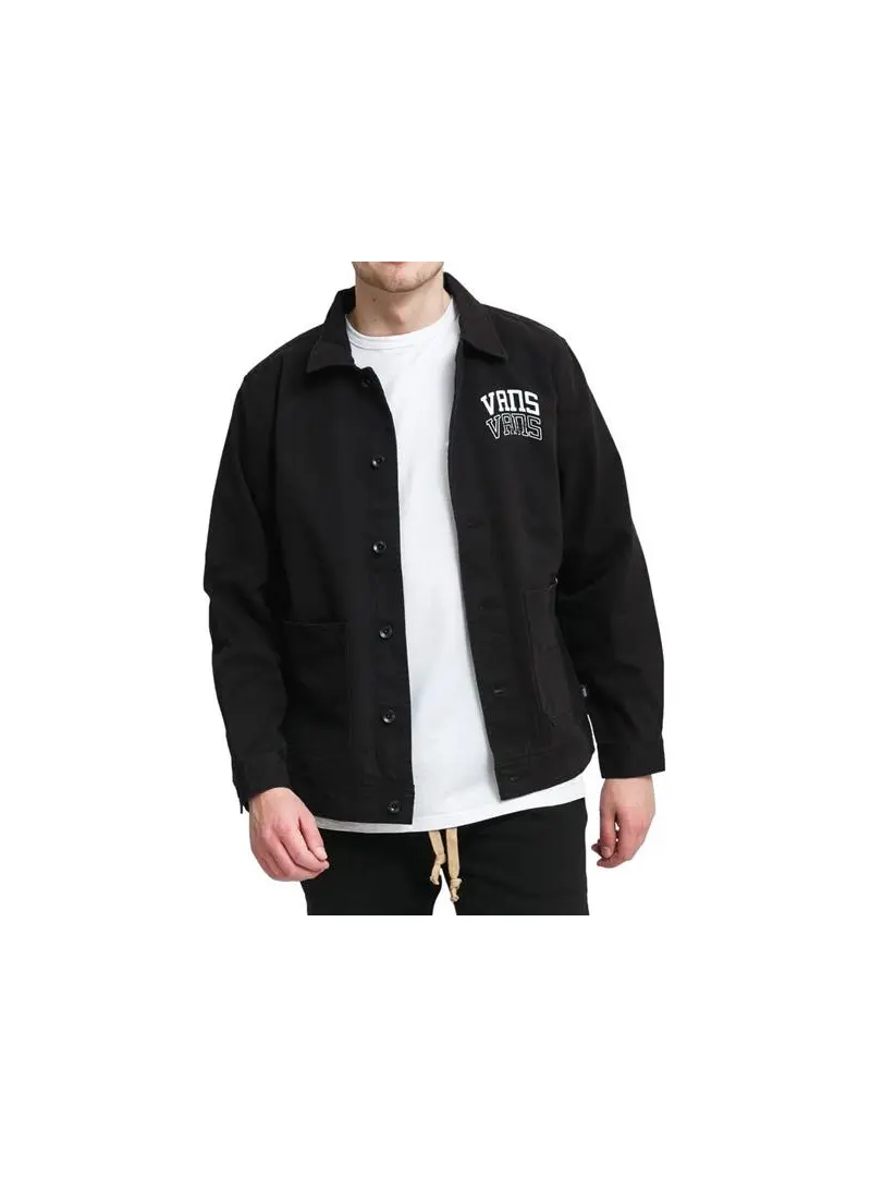 Vans Męska Kurtka Mn New Varsity Dril VN0A5DYSBLK1 Czarny | Sklep Monotox