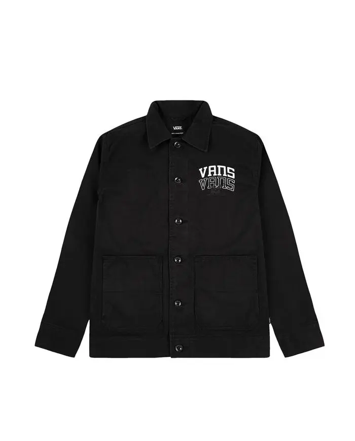 Vans Męska Kurtka Mn New Varsity Dril VN0A5DYSBLK1 Czarny | Sklep Monotox