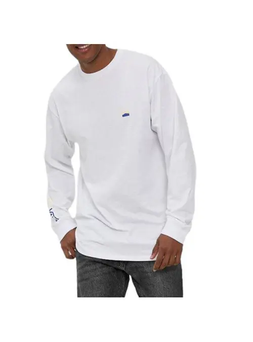 Vans Męska Bluza Mn Original Dna Side VN0A5E8DWHT1 Biały | Sklep Monotox