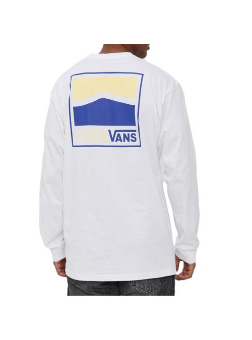 Vans Męska Bluza Mn Original Dna Side VN0A5E8DWHT1 Biały | Sklep Monotox