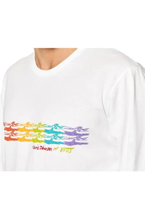 Vans Męska Bluza Mn Vans X Chris Joha VN0A5EB80VW1 Biały | Sklep Monotox