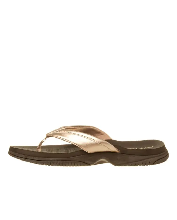 New Balance Damskie Klapki Nb 6090 Women Thong W6090RGD Złoty | Sklep Monotox