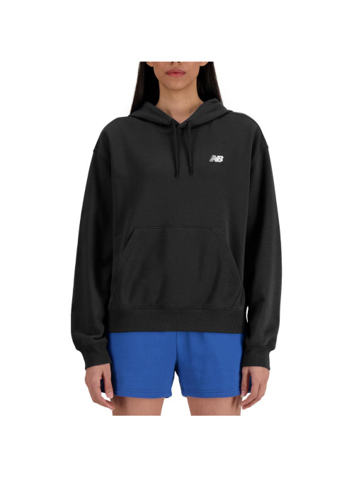 New Balance Damska Bluza French Terry WT41507BK Czarny | Sklep Monotox