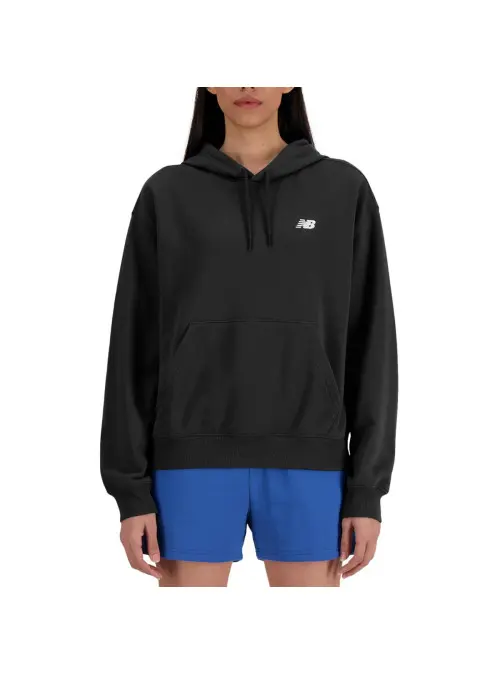 New Balance Damska Bluza French Terry WT41507BK Czarny | Sklep Monotox