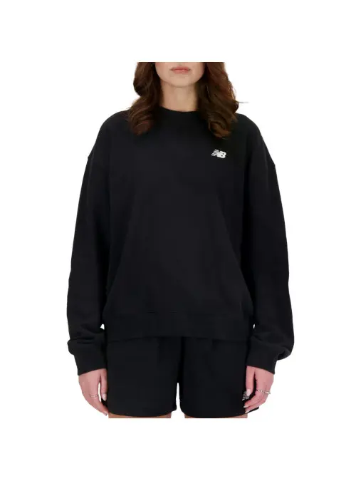 New Balance Damska Bluza Sport Essentials French Terry WT41508BK Czarny | Sklep Monotox