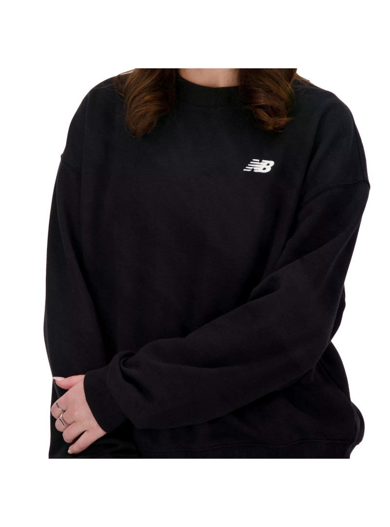 New Balance Damska Bluza Sport Essentials French Terry WT41508BK Czarny | Sklep Monotox