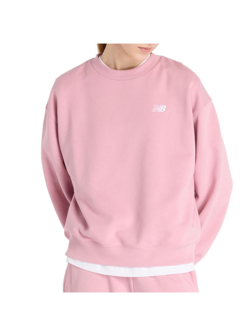 New Balance Damska Bluza Sport Essentials French Terry WT41508PTF Różowy | Sklep Monotox