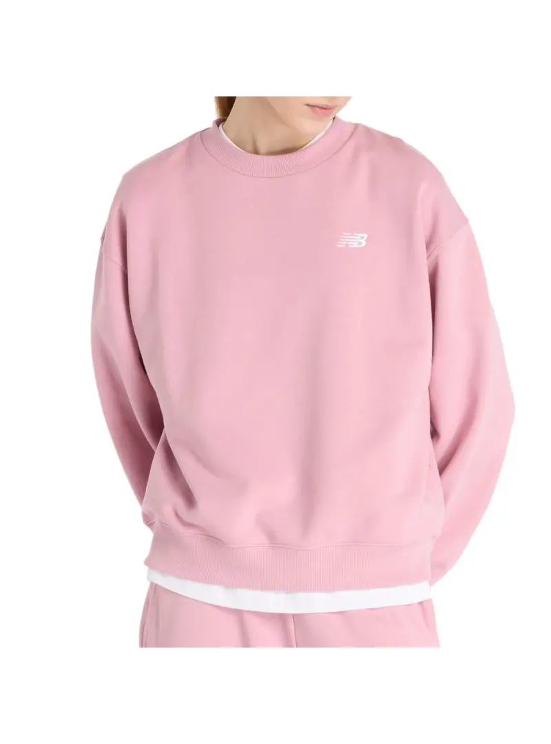 New Balance Damska Bluza Sport Essentials French Terry WT41508PTF Różowy | Sklep Monotox