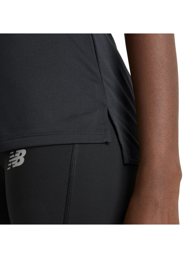 New Balance Damski T-shirt Sport Short Sleeve WT51244BK Czarny | Sklep Monotox