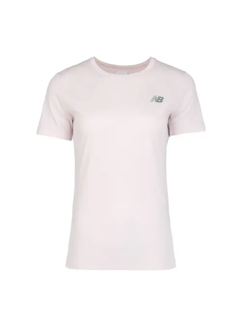 New Balance Damski T-shirt Sport Short Sleeve WT51244PTG Różowy | Sklep Monotox