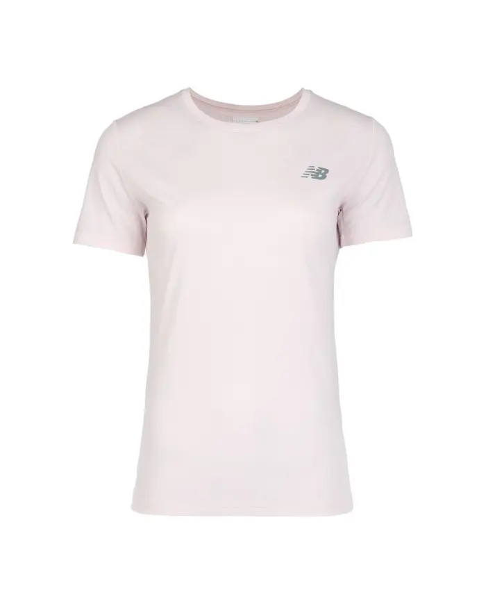 New Balance Damski T-shirt Sport Short Sleeve WT51244PTG Różowy | Sklep Monotox