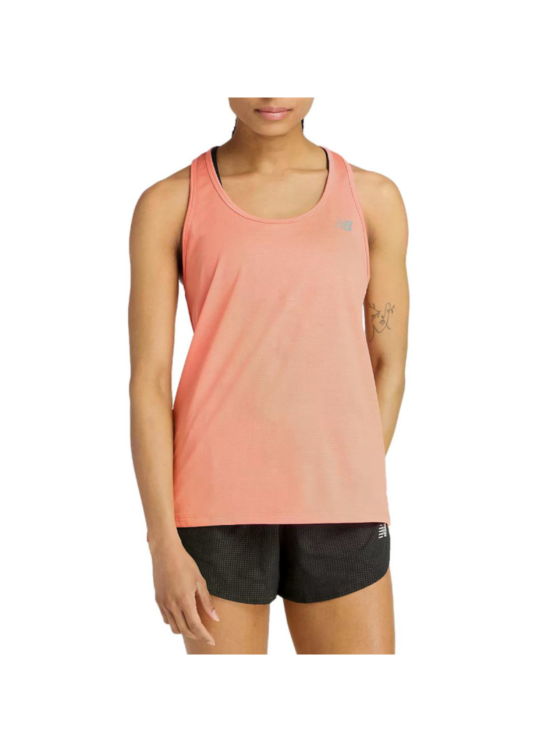 New Balance Damski T-shirt Sport Tank WT51253FAR Pomarańczowy | Sklep Monotox