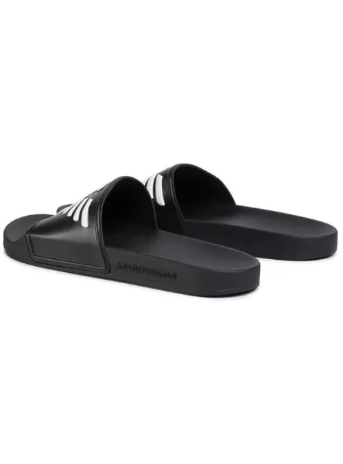 Emporio Armani Męskie Klapki Pool Mod. Slides XL828-X4PS01-A120 Czarny | Sklep Monotox