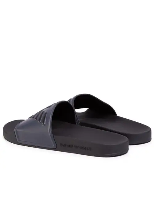 Emporio Armani Męskie Klapki Pool Mod. Slides XL828-X4PS01-K474 Granatowy | Sklep Monotox