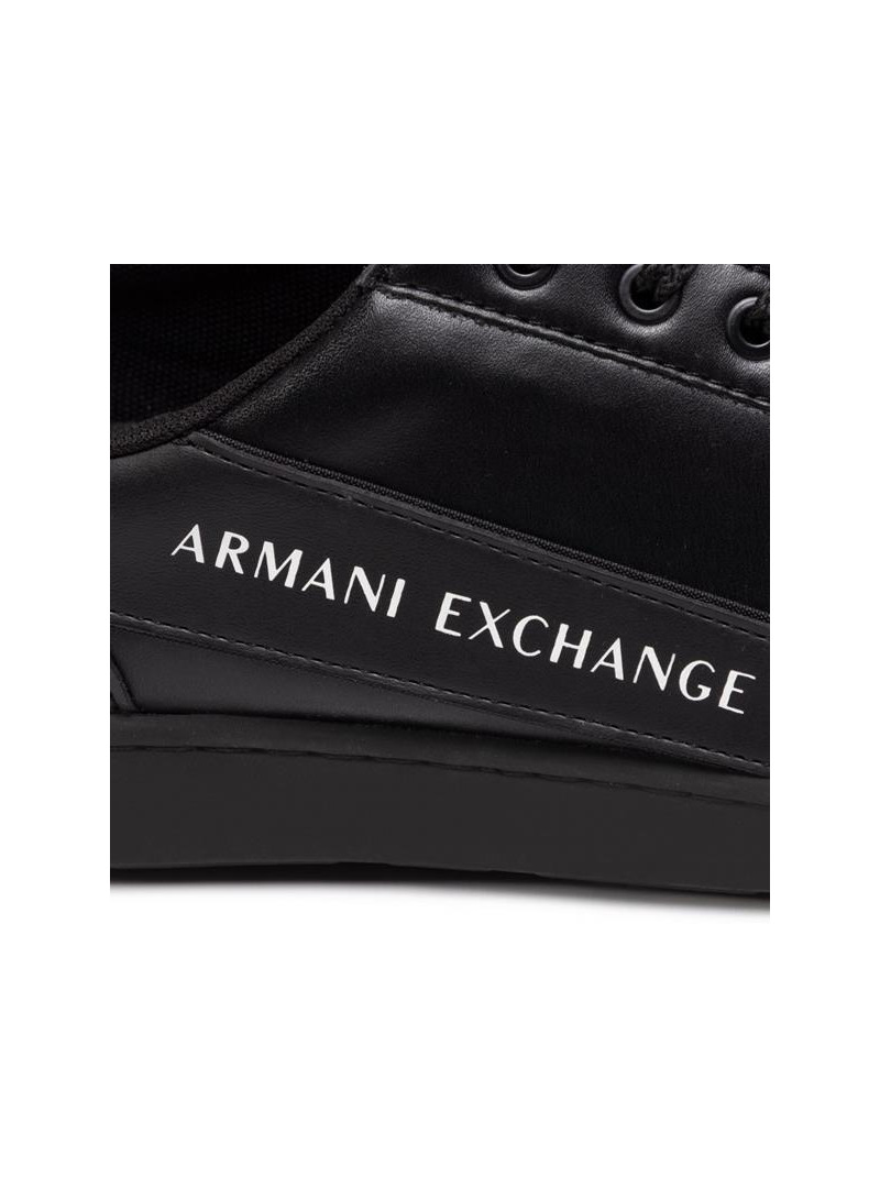 Armani Exchange Męskie Sneakersy Ax Sneaker XUX082-XV262-K001 Czarny | Sklep Monotox