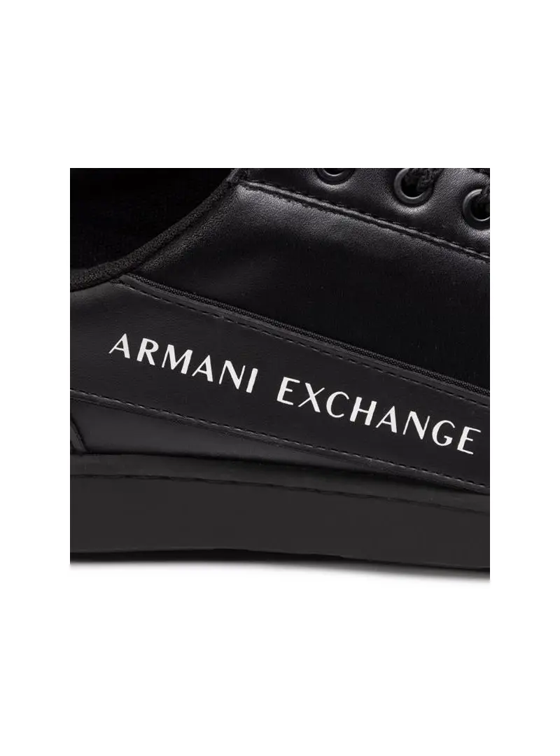 Armani Exchange Męskie Sneakersy Ax Sneaker XUX082-XV262-K001 Czarny | Sklep Monotox