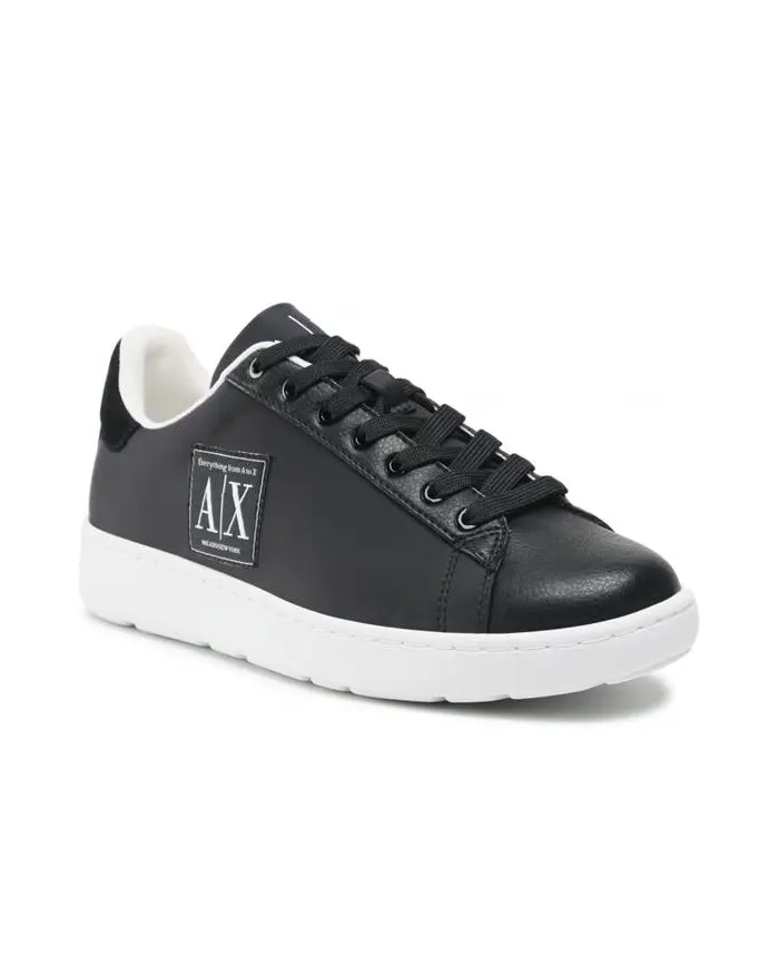 Armani Exchange Męskie Sneakersy Ax Sneaker XUX084-XV557-O002 Czarny | Sklep Monotox