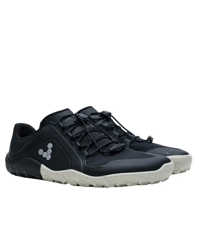 Vivobarefoot Buty męskie PRIMUS TRAIL III ALL WEATHER FG MENS OBSIDIAN 309305-01 - Czarne | Sklep Monotox