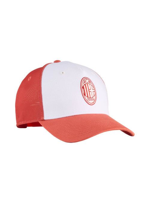Puma Czapka ACM KING Trucker Cap Red Fire-Warm Whit 02707904 - Biała | Sklep Monotox