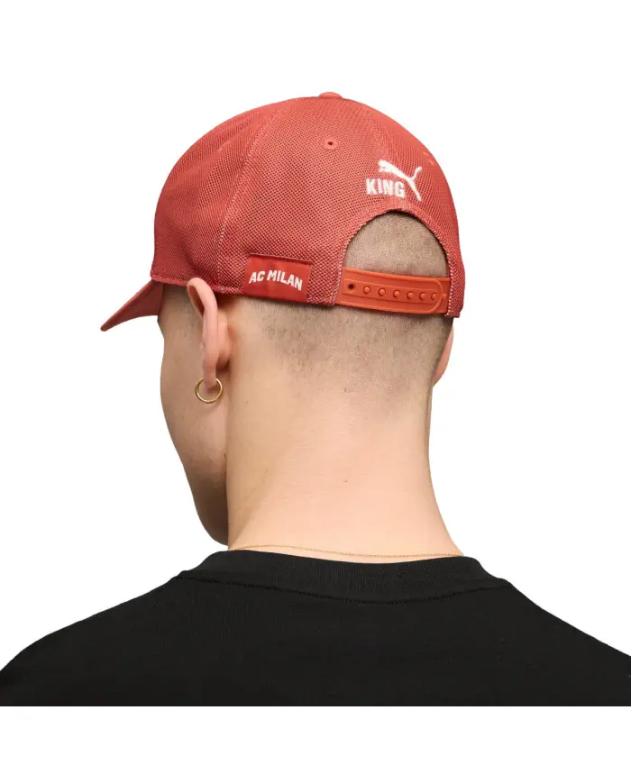 Puma Czapka ACM KING Trucker Cap Red Fire-Warm Whit 02707904 - Biała | Sklep Monotox