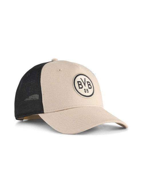 Puma Czapka BVB KING TRUCKER CAP 02708102 - Beżowa | Sklep Monotox