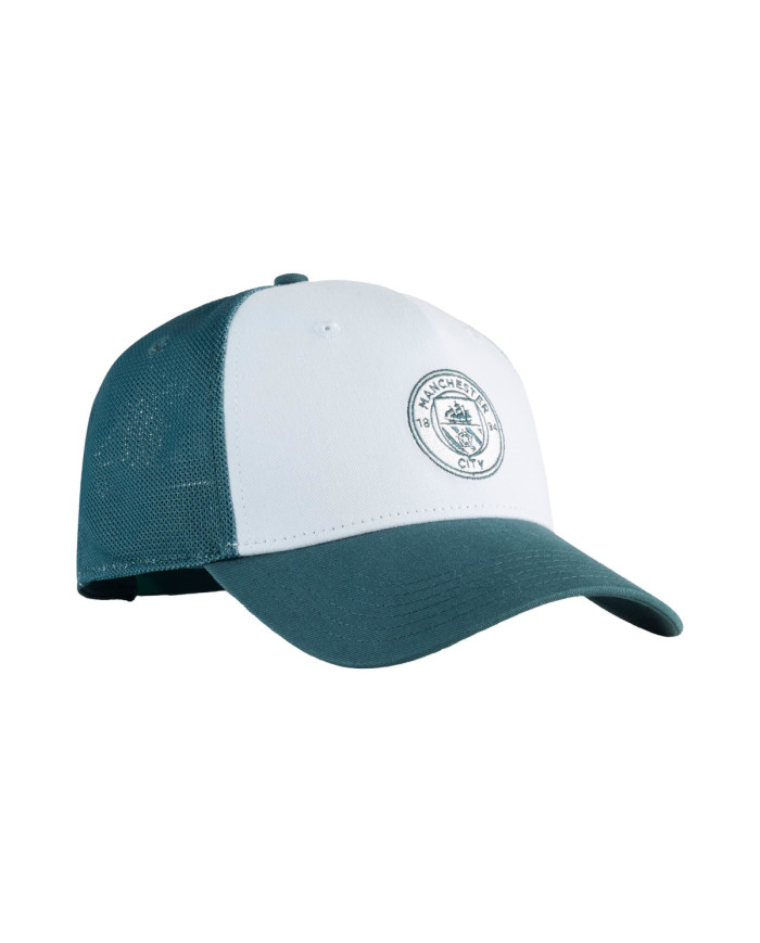Puma Czapka MCFC KING Trucker Cap Green Terrain-Sea 02708201 - Biała | Sklep Monotox