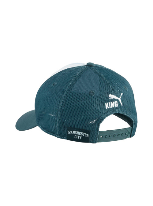 Puma Czapka MCFC KING Trucker Cap Green Terrain-Sea 02708201 - Biała | Sklep Monotox