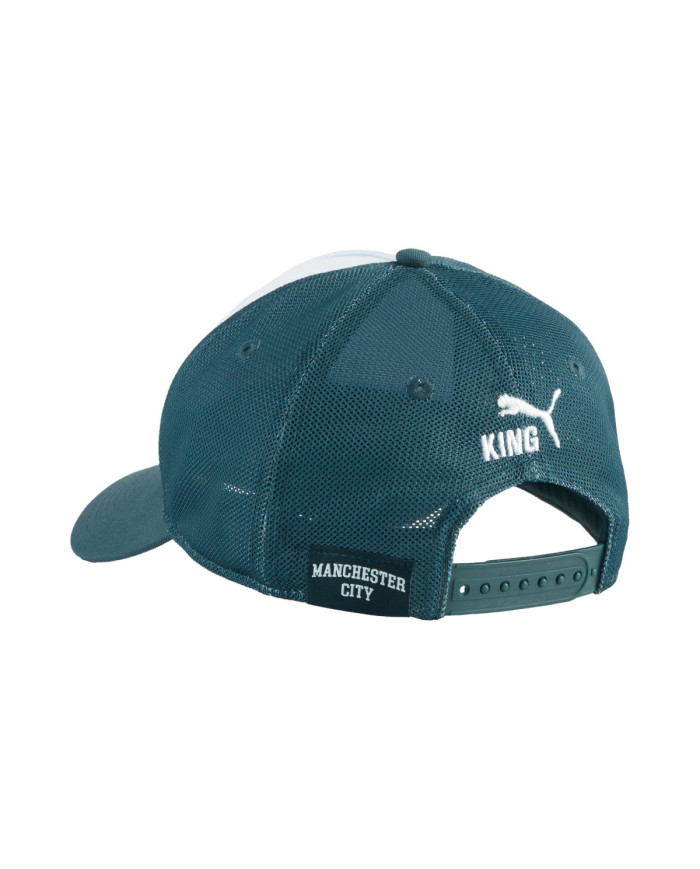 Puma Czapka MCFC KING Trucker Cap Green Terrain-Sea 02708201 - Biała | Sklep Monotox