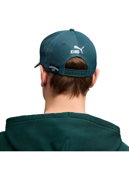 Puma Czapka MCFC KING Trucker Cap Green Terrain-Sea 02708201 - Biała | Sklep Monotox