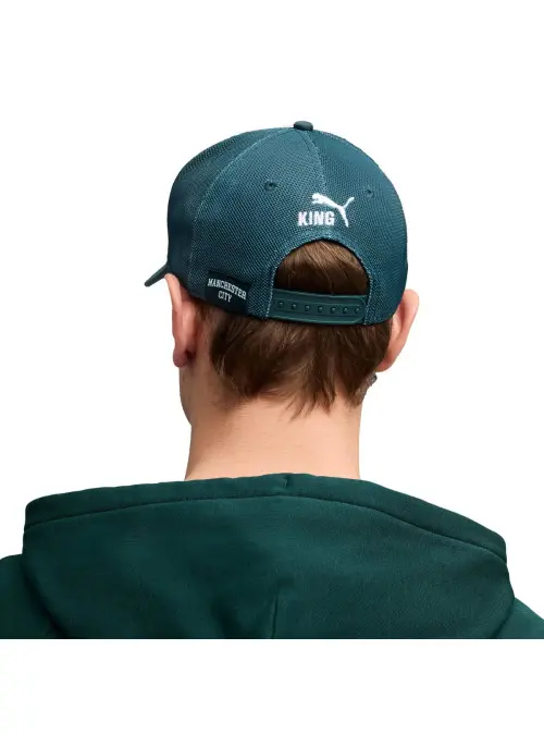 Puma Czapka MCFC KING Trucker Cap Green Terrain-Sea 02708201 - Biała | Sklep Monotox