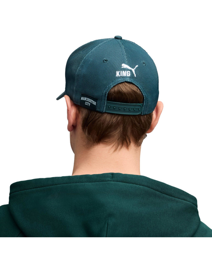Puma Czapka MCFC KING Trucker Cap Green Terrain-Sea 02708201 - Biała | Sklep Monotox