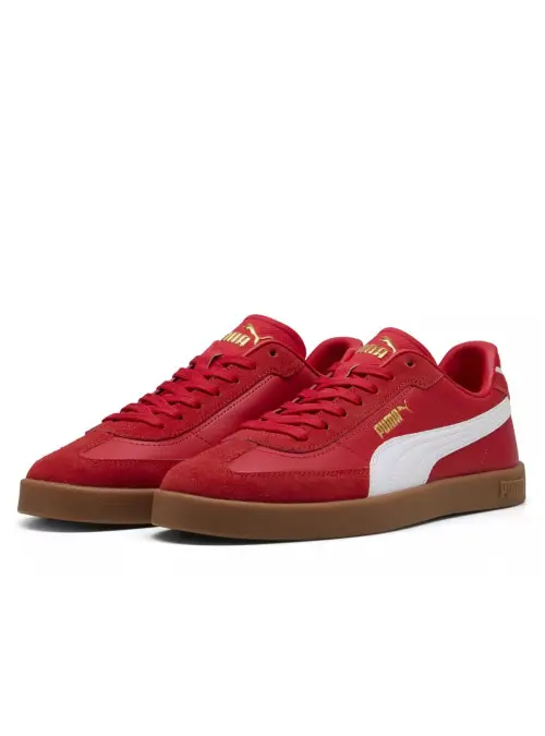 Puma Buty męskie CLUB II ERA FOR ALL TIME 39744756 - Czerwone | Sklep Monotox