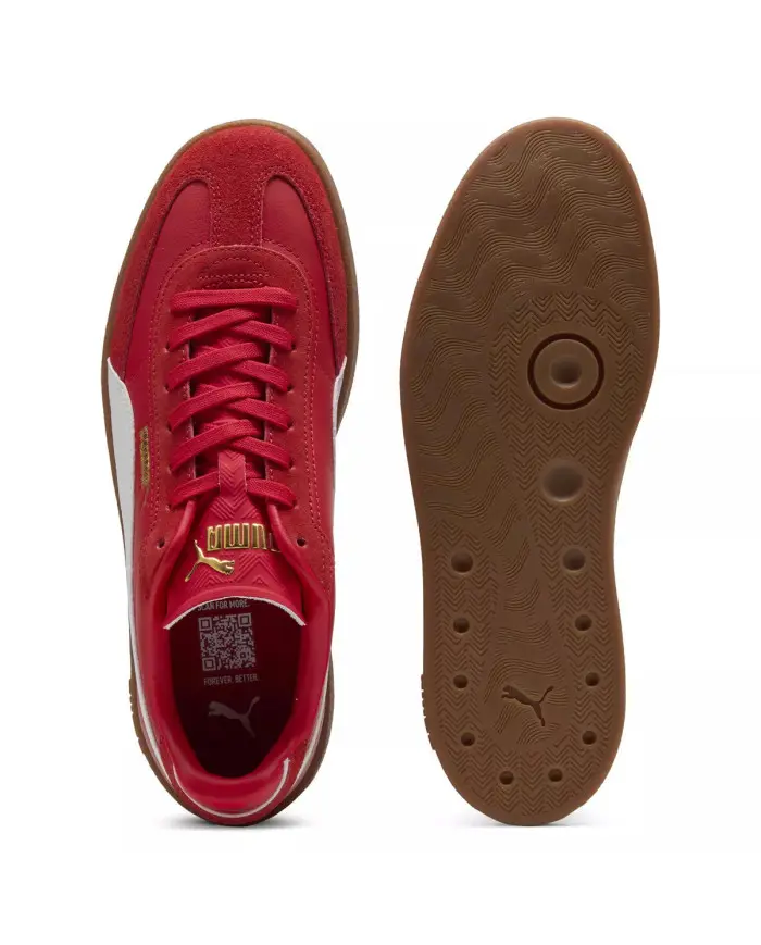 Puma Buty męskie CLUB II ERA FOR ALL TIME 39744756 - Czerwone | Sklep Monotox