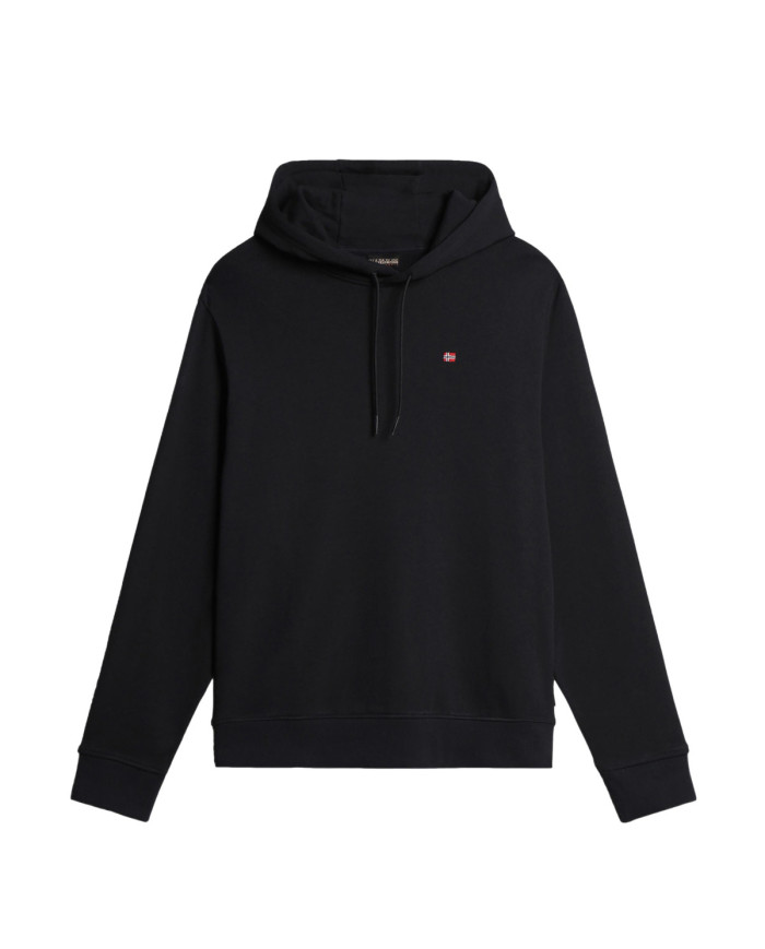 Napapijri Bluza męska BALIS H SUM BLACK NP0A4H8A041 - Czarna | Sklep Monotox