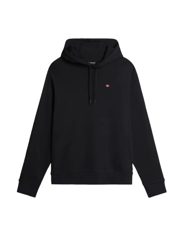 Napapijri Bluza męska BALIS H SUM BLACK NP0A4H8A041 - Czarna | Sklep Monotox