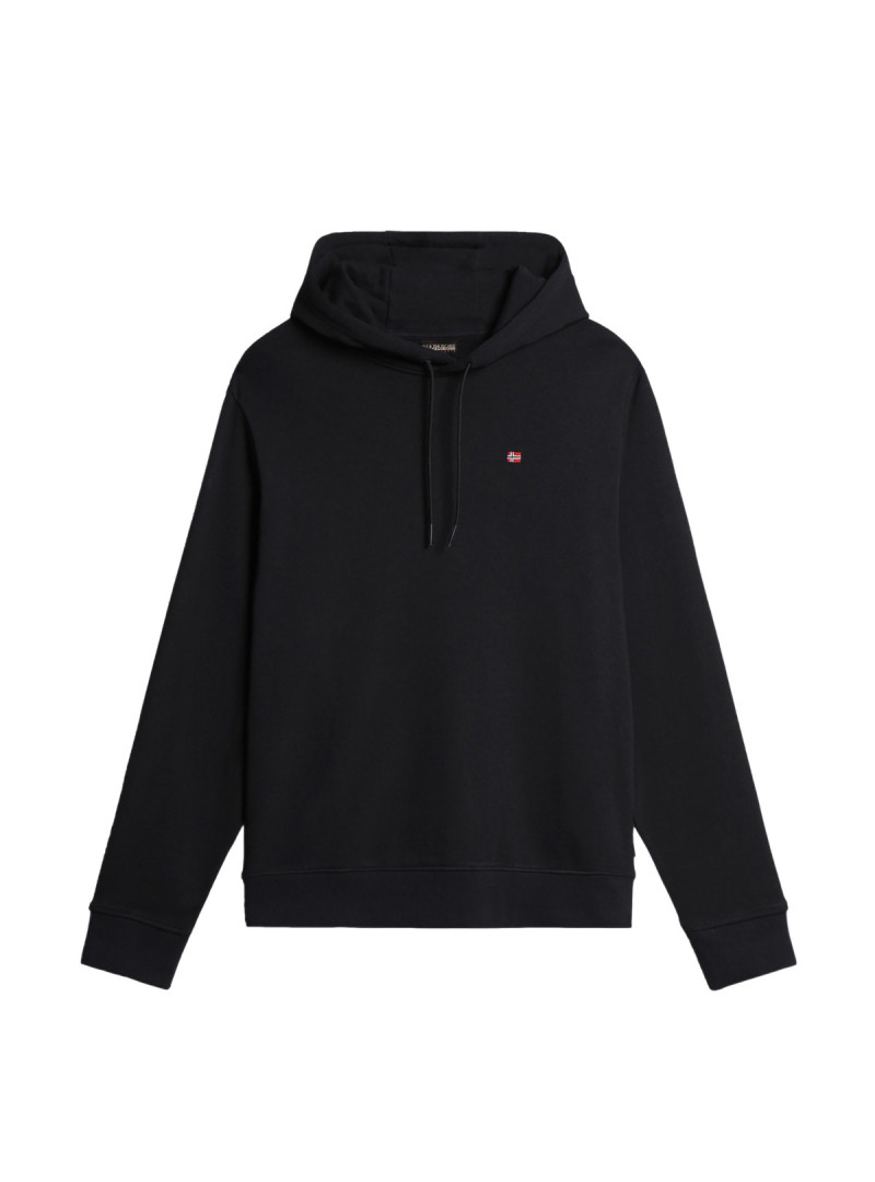 Napapijri Bluza męska BALIS H SUM BLACK NP0A4H8A041 - Czarna | Sklep Monotox